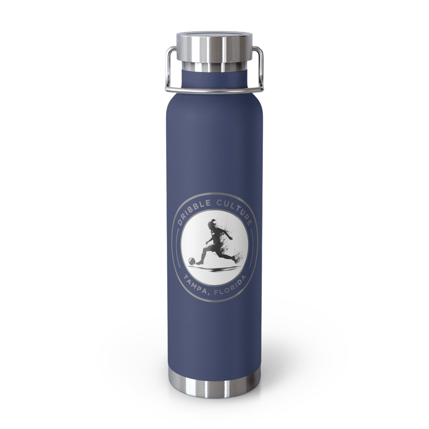 Dribble Soccer Girls' 22oz Insulated Water Bottle - Stay Hydrated in Style!