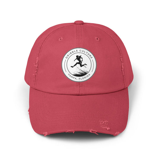 Fast Flyer Track & Field High-End Girls' Hat - Distressed, Comfort Hat with Small Badge Design