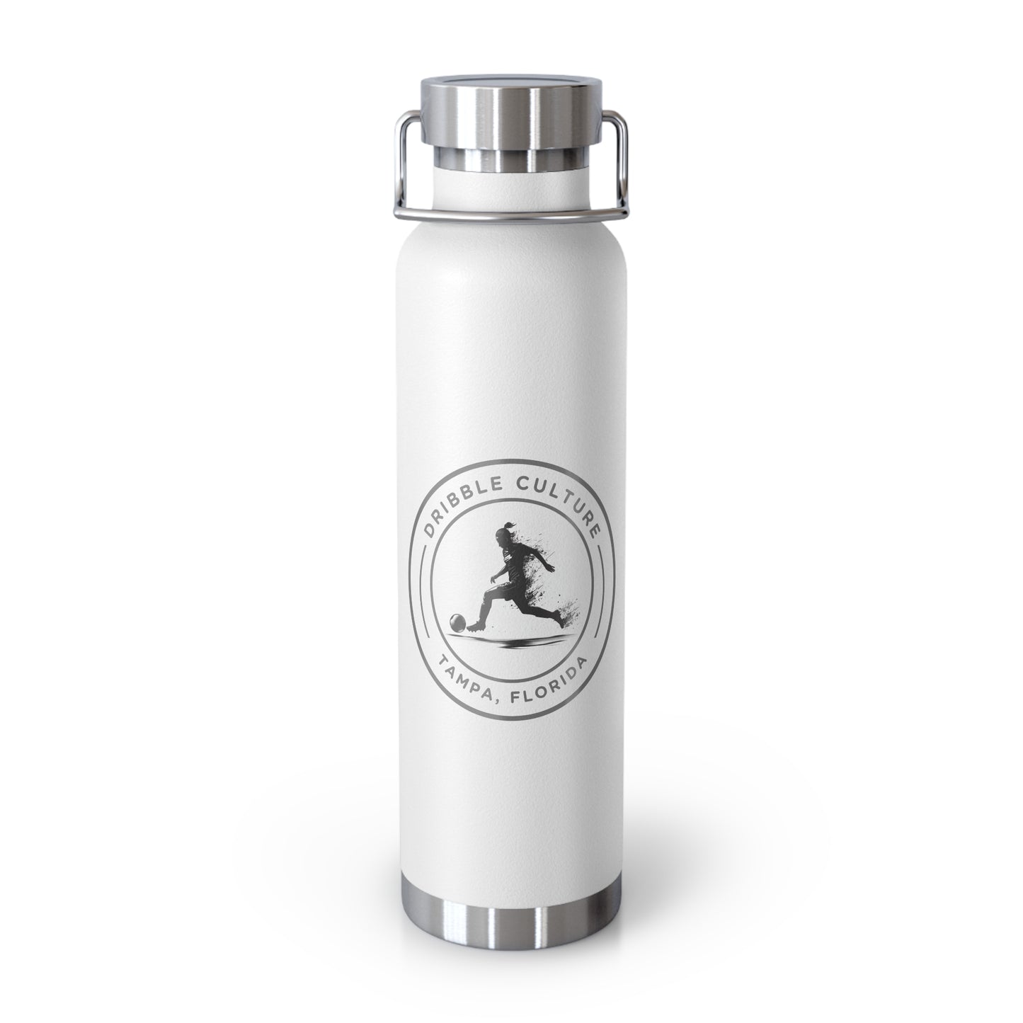 Dribble Soccer Girls' 22oz Insulated Water Bottle - Stay Hydrated in Style!