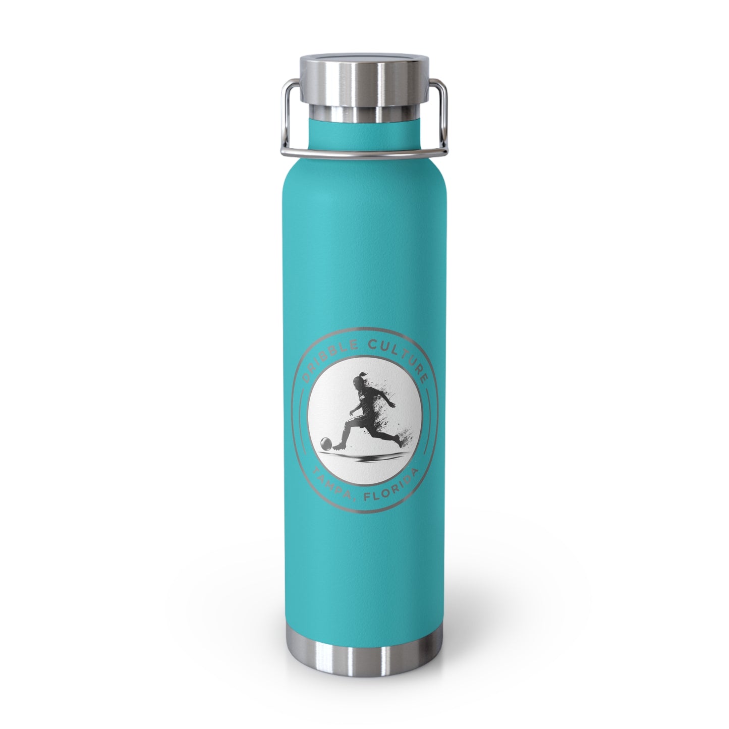 Dribble Soccer Girls' 22oz Insulated Water Bottle - Stay Hydrated in Style!