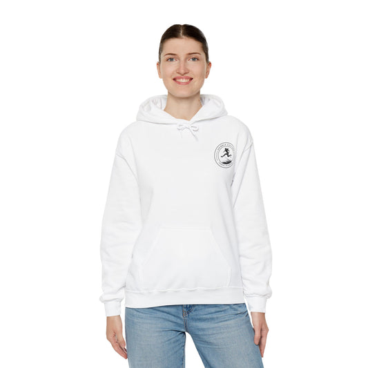 Fast Flyer Track & Field Heavy Blend Hoody - Classic Girls' Hoodie in Several Colors with Front Small Badge Design