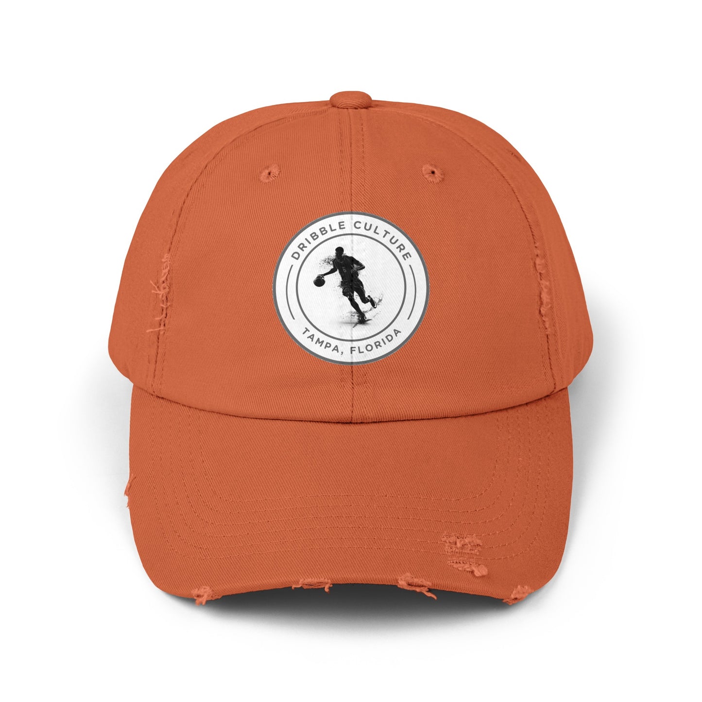 Crossover Basketball High-End Boys' Hat - Distressed, Comfort Hat with Small Badge Design