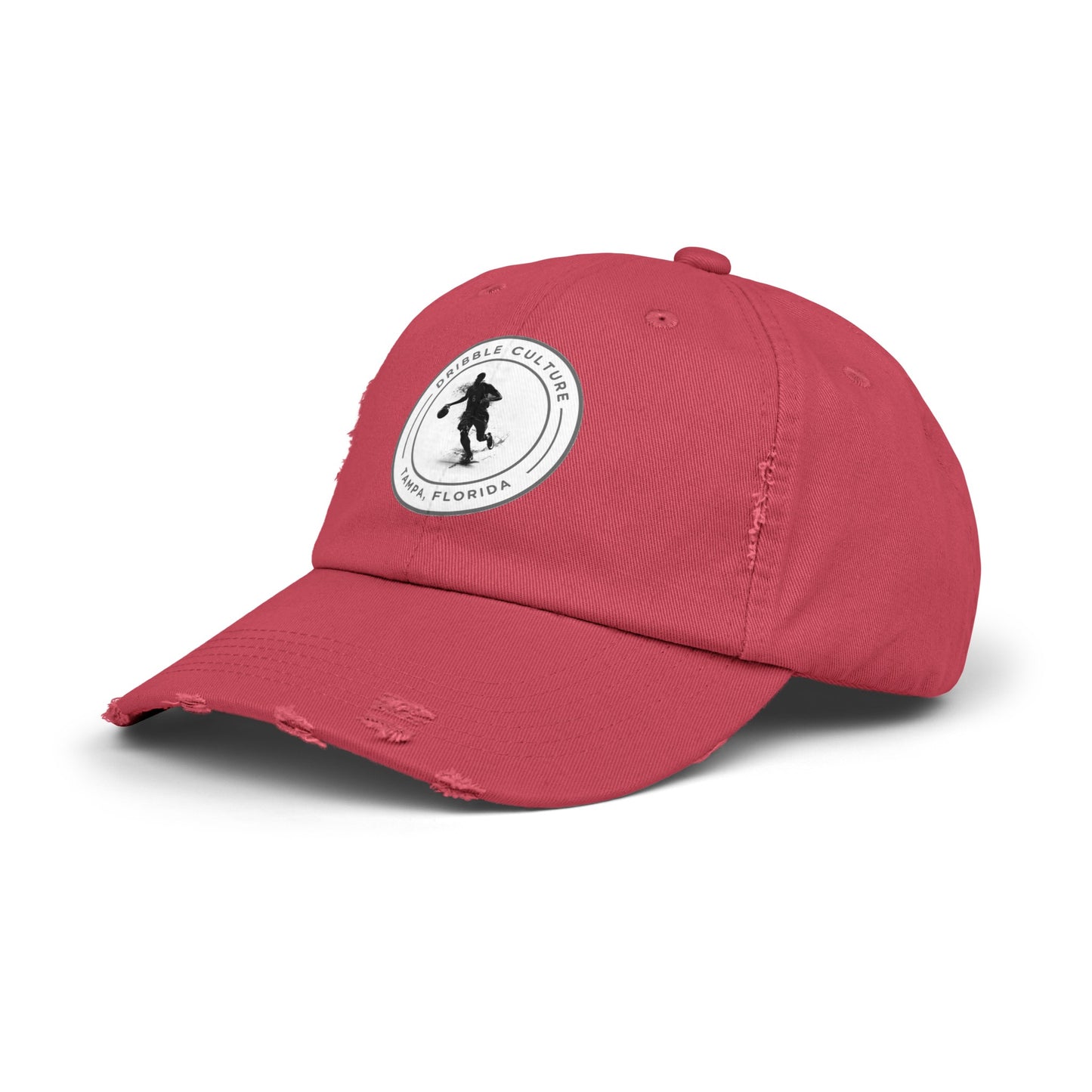 Crossover Basketball High-End Boys' Hat - Distressed, Comfort Hat with Small Badge Design