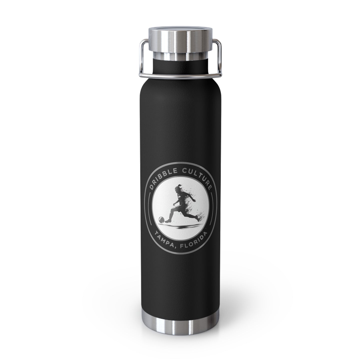 Dribble Soccer Girls' 22oz Insulated Water Bottle - Stay Hydrated in Style!