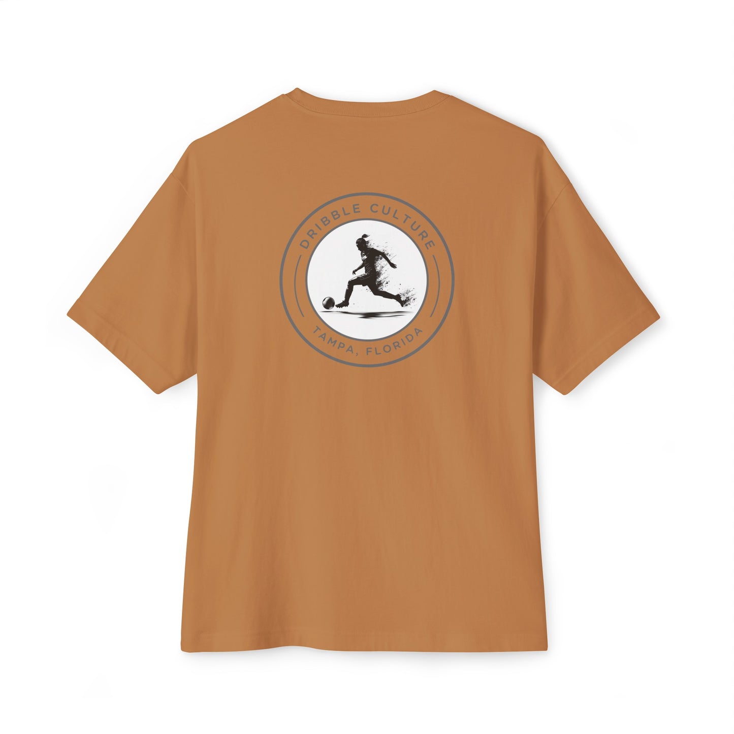 Dribble Soccer Comfort T-Shirt for Girls - Soft and Stylish Tee in Light Colors with Back Badge Design