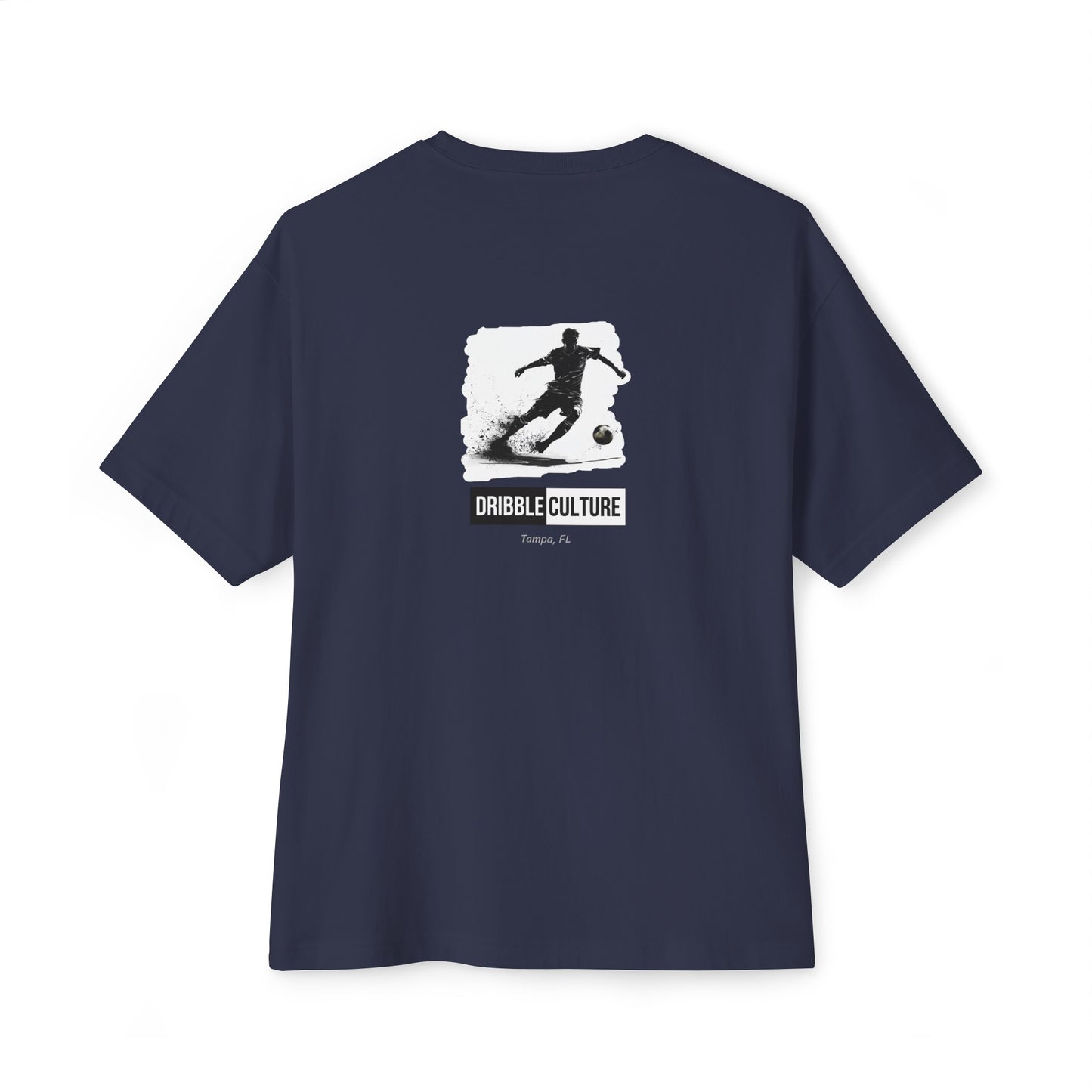 Dribble Soccer Comfort T-Shirt for Boys - Soft and Stylish Tee in Dark Colors with  Back Design