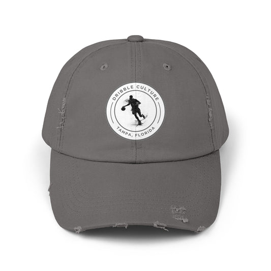 Crossover Basketball High-End Boys' Hat - Distressed, Comfort Hat with Small Badge Design